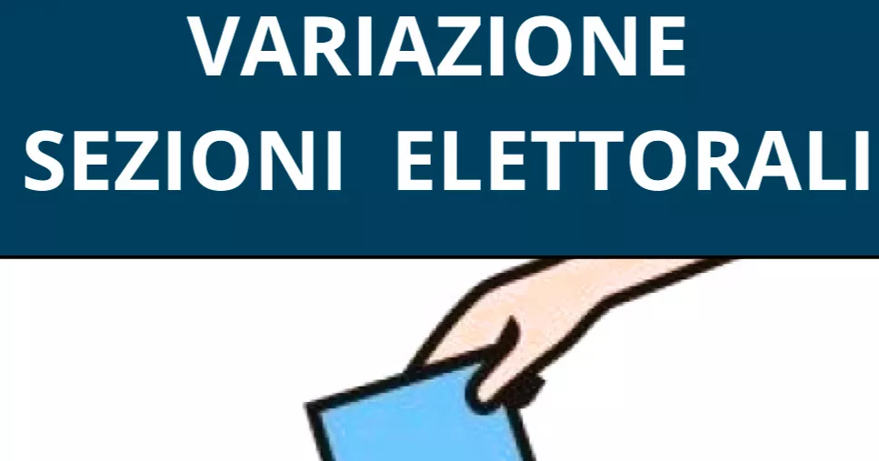 AVVISO Rimodulazione Sezioni Elettorali